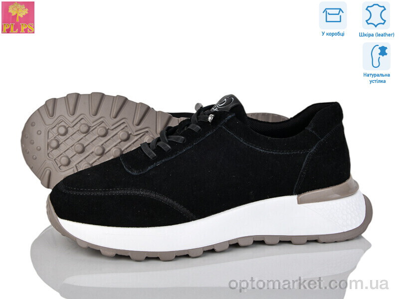 Купить Кросівки жіночі S628-1 PLPS чорний, фото 1