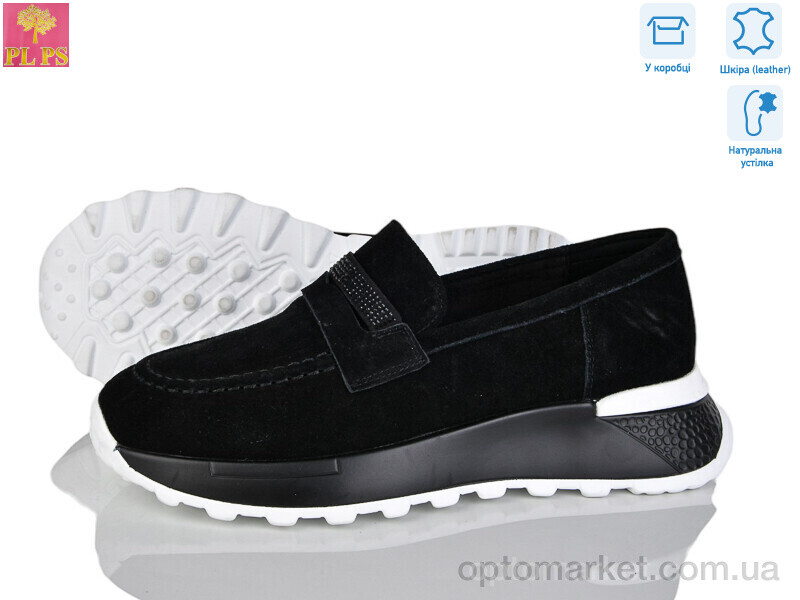 Купить Туфлі жіночі S632-2 PLPS чорний, фото 1