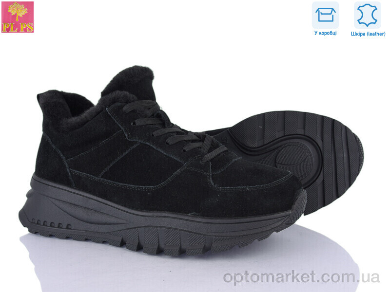 Купить Кросівки жіночі S650-2 PLPS чорний, фото 1