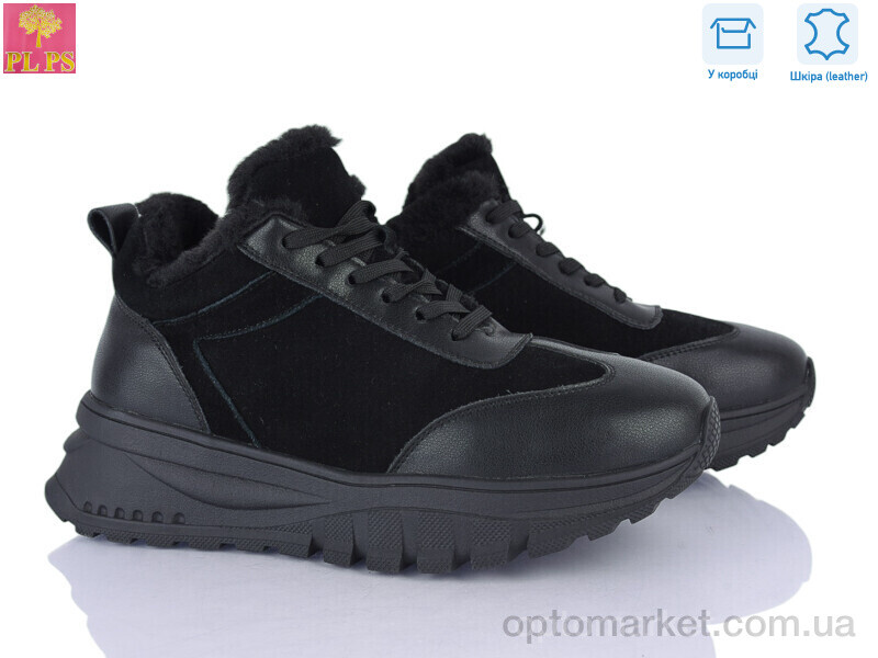 Купить Кросівки жіночі S651-1 PLPS чорний, фото 1