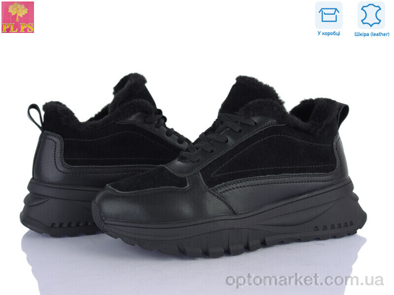 Купить Кросівки жіночі S652-1 PLPS чорний, фото 1