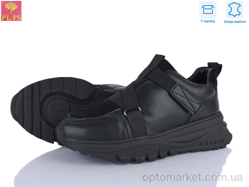 Купить Кросівки жіночі S653-1 PLPS чорний, фото 1