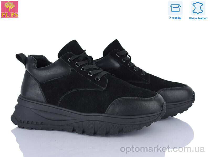Купить Кросівки жіночі S655-1 PLPS чорний, фото 1