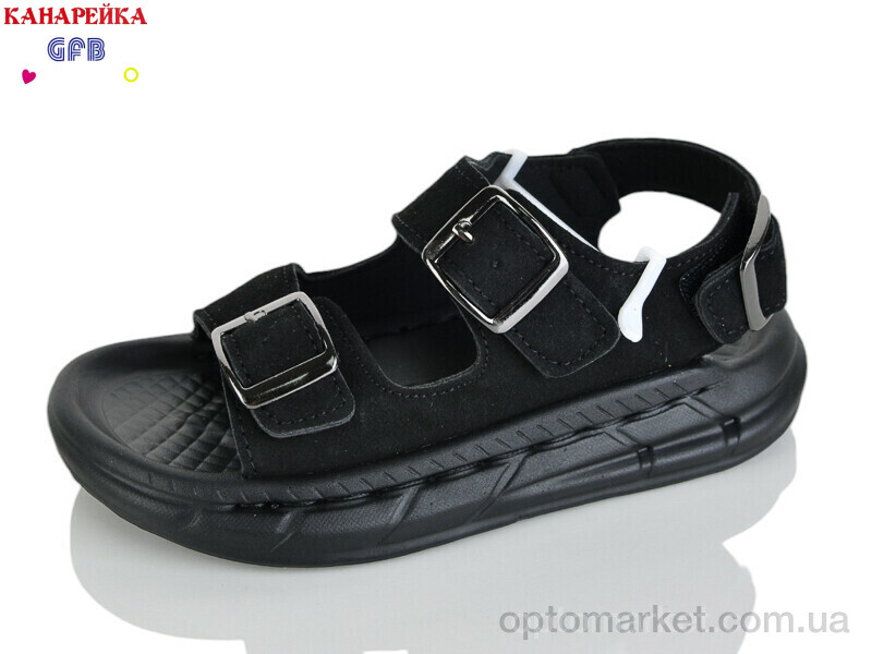 Купить Сандалі дитячі S72-1 GFB-Канарейка чорний, фото 1
