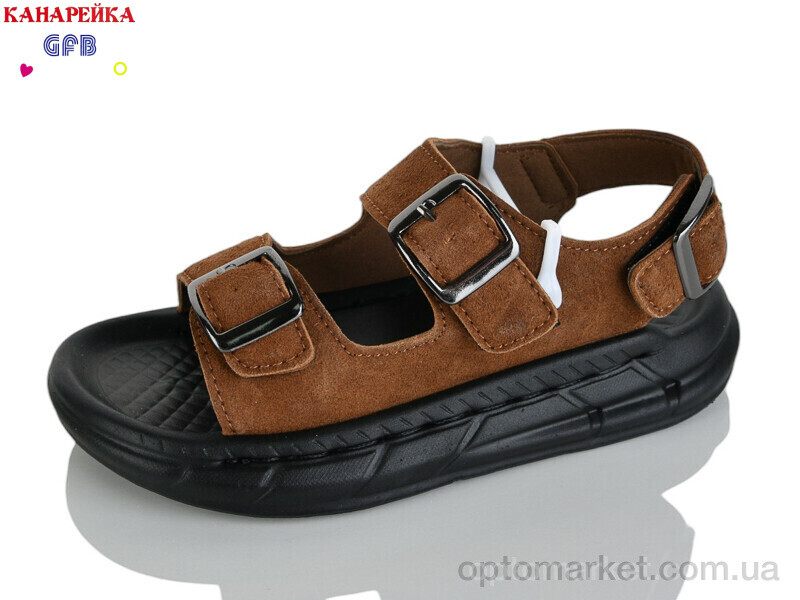 Купить Сандалі дитячі S72-2 GFB-Канарейка коричневий, фото 1