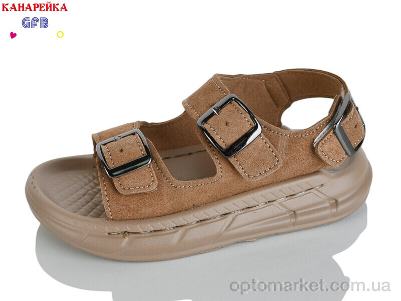 Купить Сандалі дитячі S72-3 GFB-Канарейка коричневий, фото 1