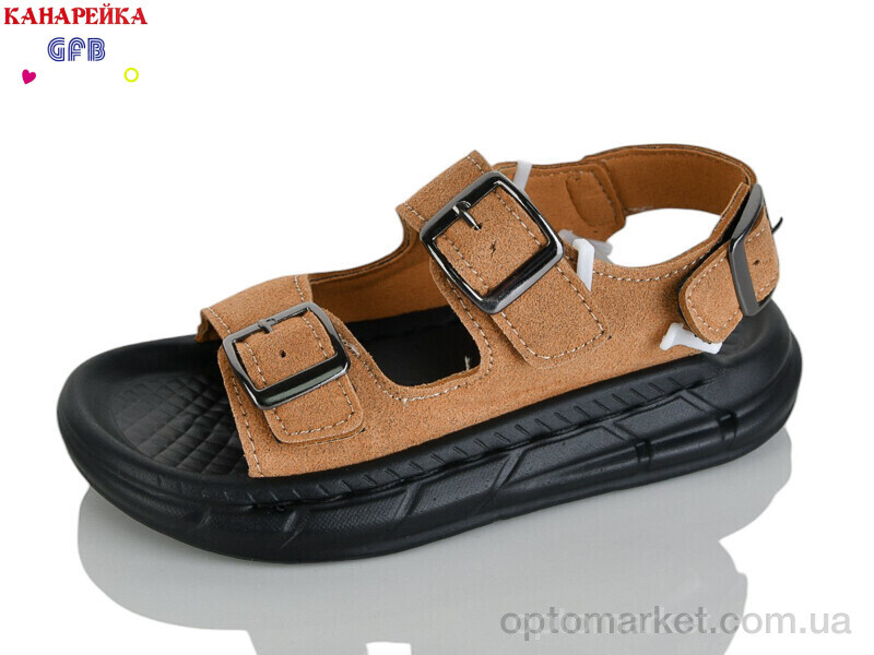 Купить Сандалі дитячі S72-4 GFB-Канарейка коричневий, фото 1