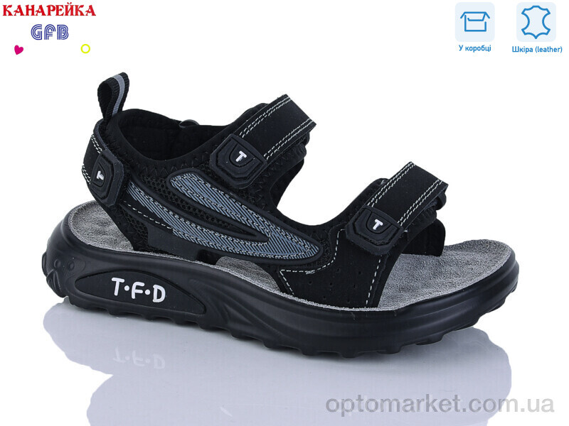 Купить Сандалі дитячі S727-1 T.F.D. чорний, фото 1