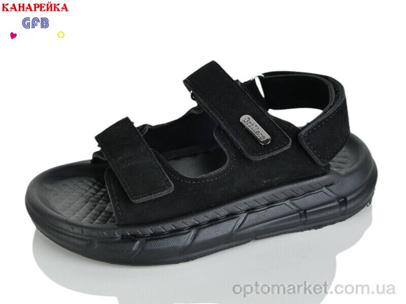 Купить Сандалі дитячі S73-1 GFB-Канарейка чорний, фото 1