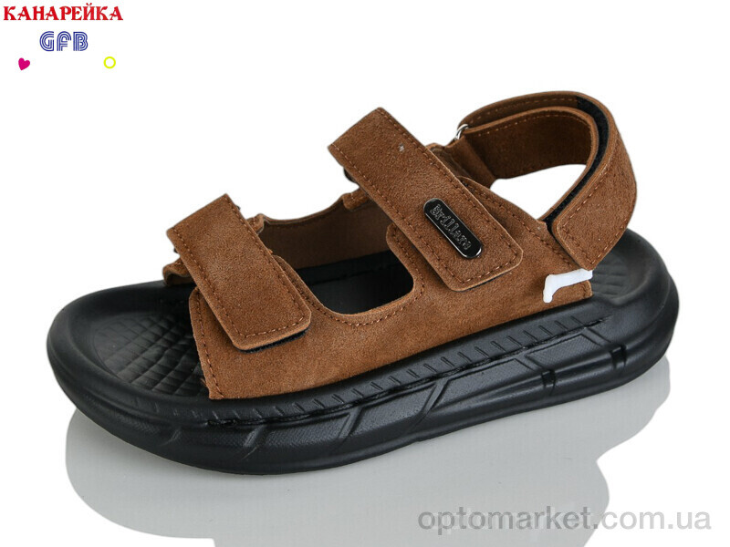 Купить Сандалі дитячі S73-2 GFB-Канарейка коричневий, фото 1