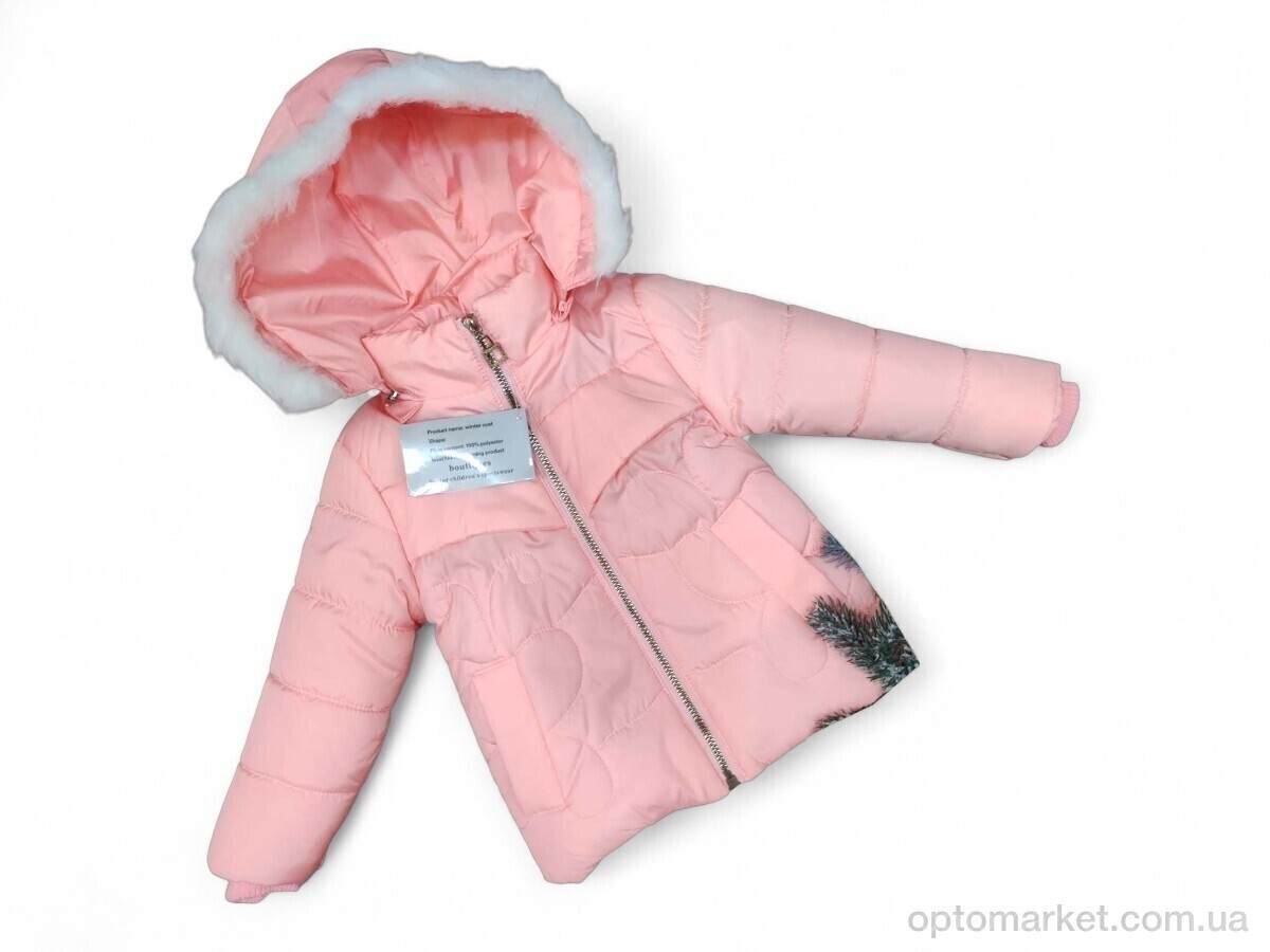 Купить Куртка дитячі S74 пудра єврозима Jingpin рожевий, фото 1