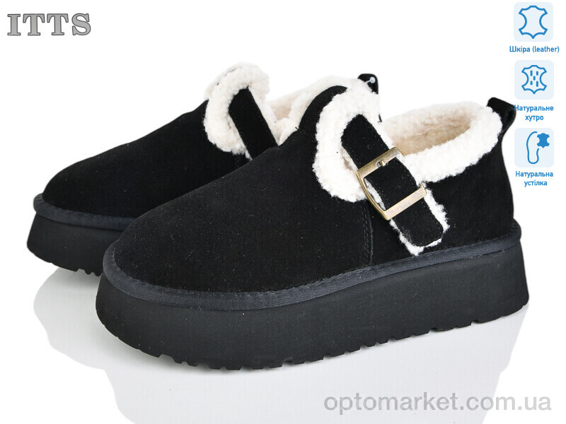 Купить Уги жіночі S7983-1 ITTS чорний, фото 1