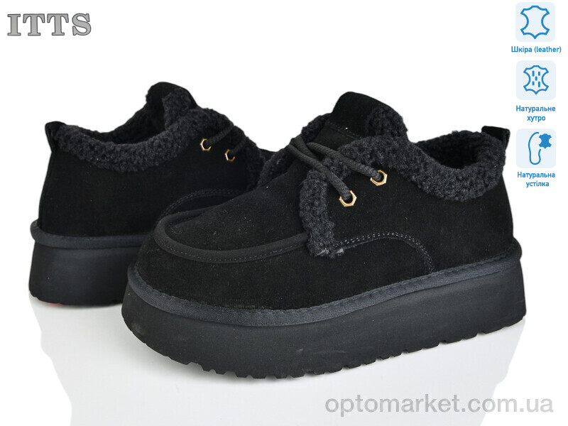 Купить Уги жіночі S7986-1 ITTS чорний, фото 1