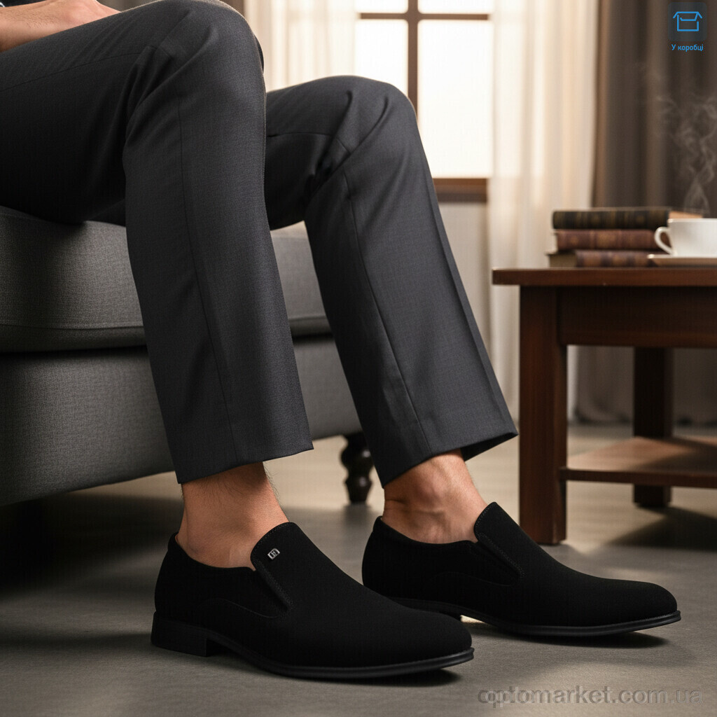 Купить Туфлі жіночі S860-2F Kulada чорний, фото 2