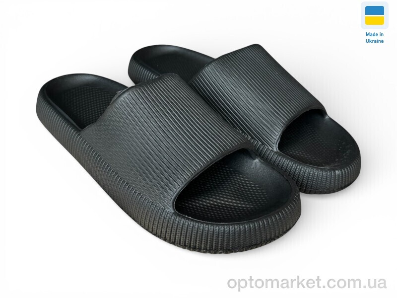 Купить Шльопанці жіночі С88 чорний Krok чорний, фото 1