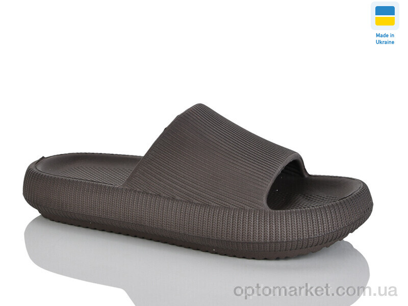 Купить Шльопанці жіночі С88 т.коричневий Progress коричневий, фото 1