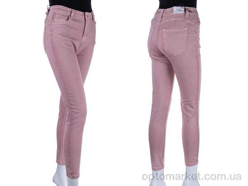 Купить Джинси жіночі S9042-3 pink Saint Wish рожевий, фото 3