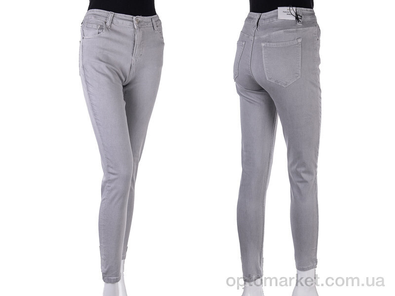 Купить Джинси жіночі S9044-8 grey Saint Wish сірий, фото 3
