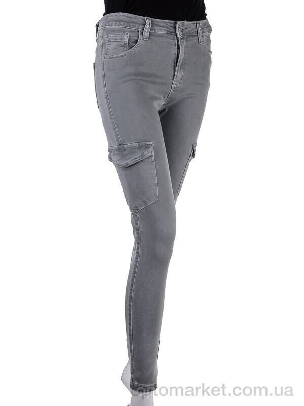 Купить Джинси жіночі S9078-4 l.grey Saint Wish сірий, фото 1