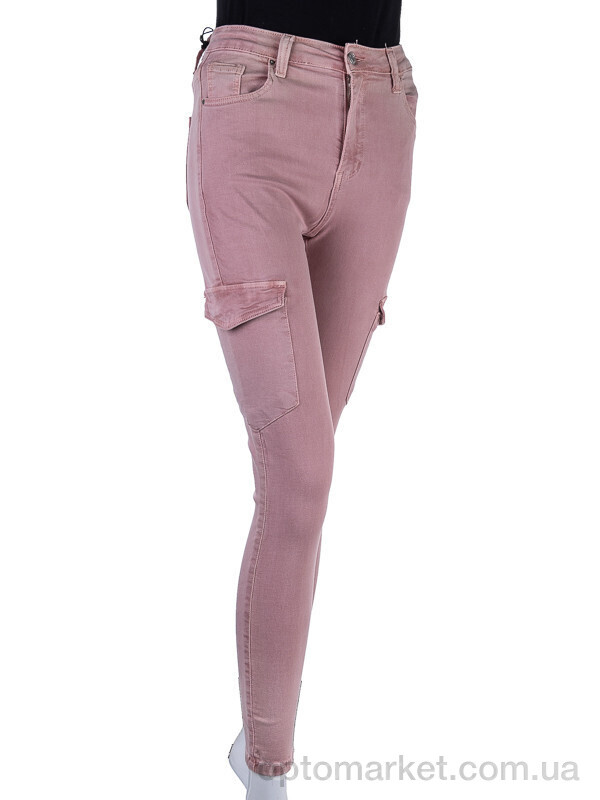 Купить Джинси жіночі S9079-3 pink Saint Wish рожевий, фото 1