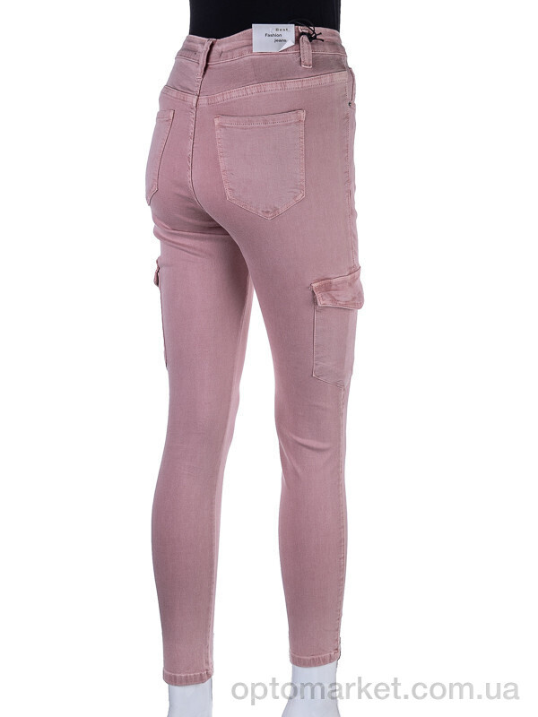 Купить Джинси жіночі S9079-3 pink Saint Wish рожевий, фото 2