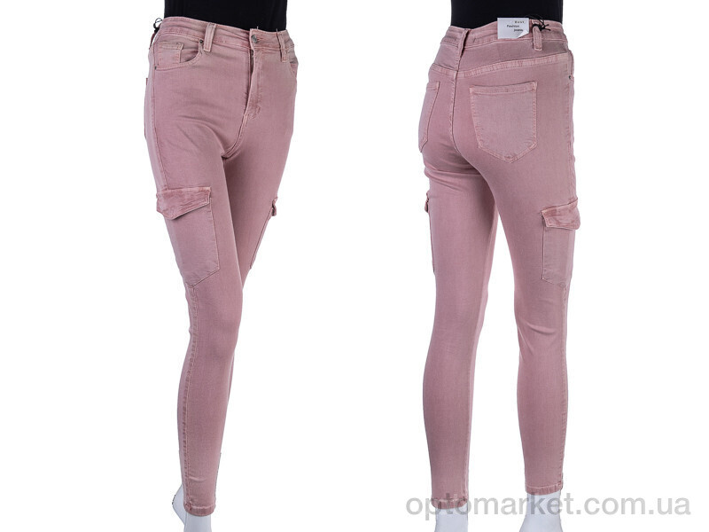 Купить Джинси жіночі S9079-3 pink Saint Wish рожевий, фото 3