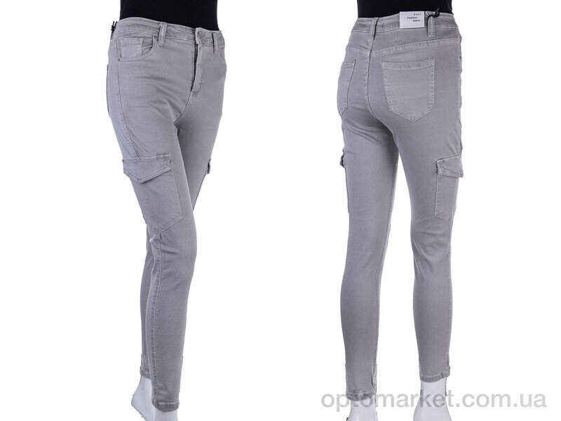 Купить Джинси жіночі S9079-8 grey Saint Wish сірий, фото 3