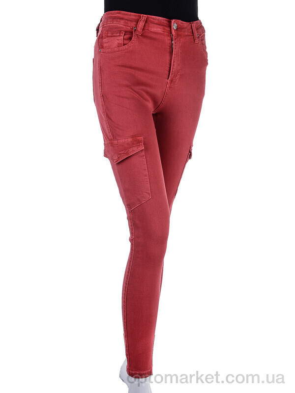 Купить Джинси жіночі S9079-9 red Saint Wish червоний, фото 1