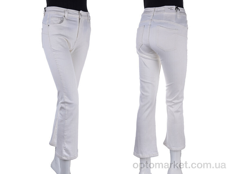 Купить Джинси жіночі S9087-2 white Saint Wish білий, фото 3