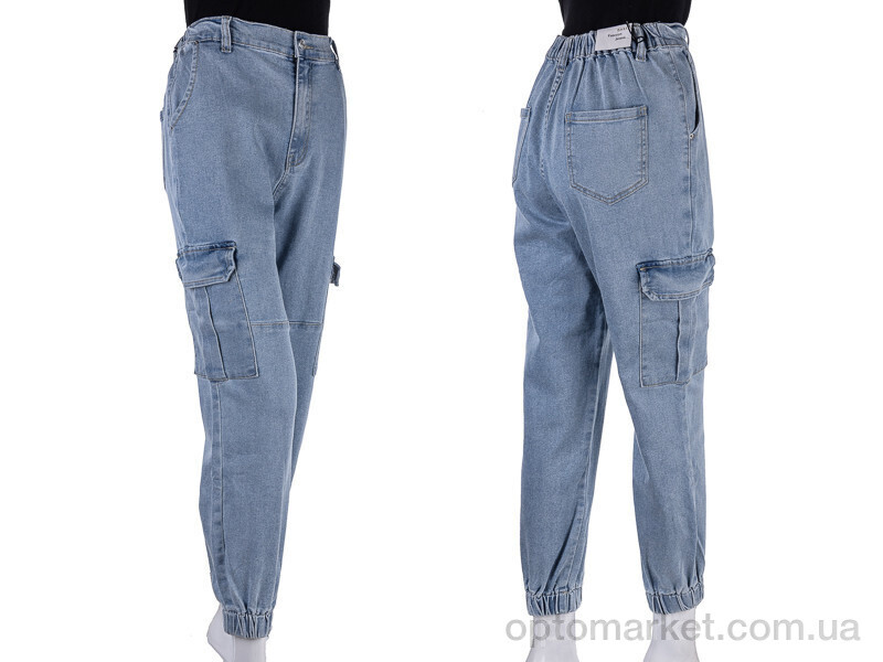 Купить Джинси жіночі S9094 blue Saint Wish синій, фото 3