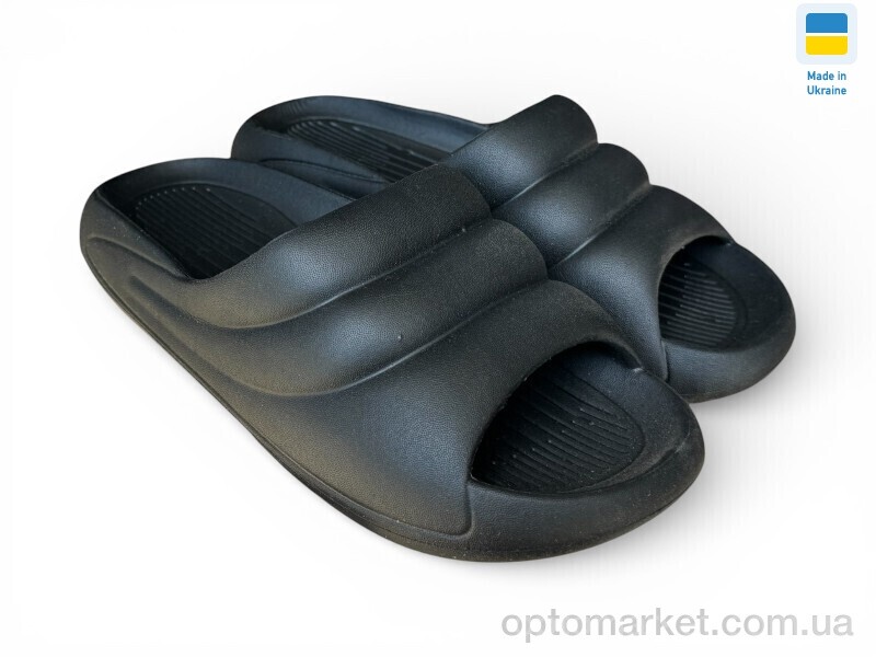 Купить Шльопанці жіночі С97 чорний Krok чорний, фото 1