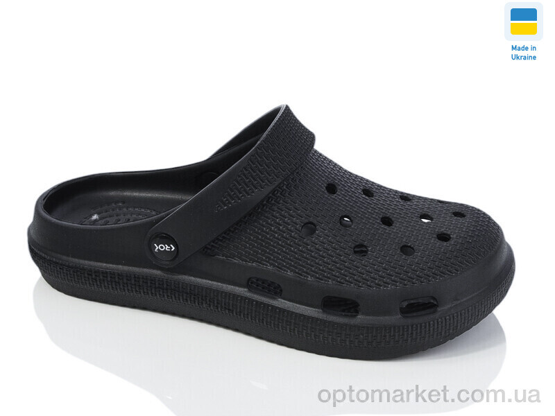 Купить Крокси жіночі С98 чорний Krok чорний, фото 1