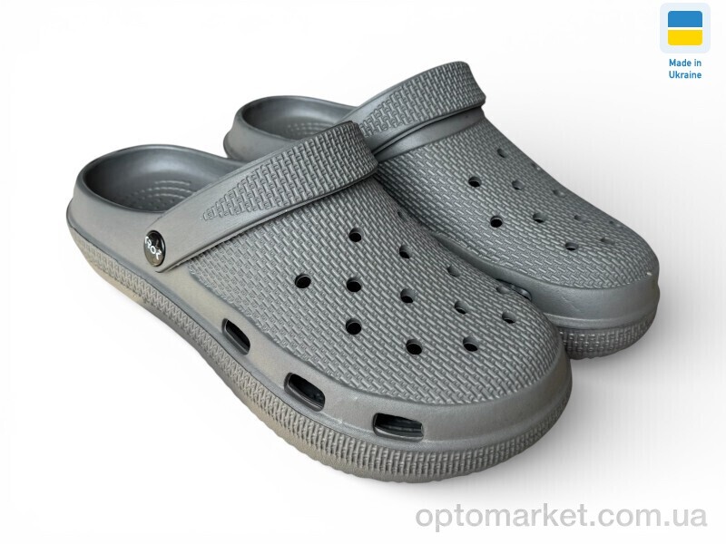 Купить Крокси жіночі С98 графіт Krok сірий, фото 1