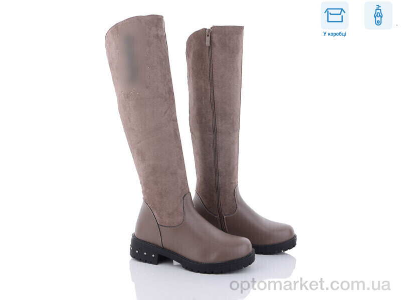 Купить Чоботи жіночі SA01-30 Lilin shoes коричневий, фото 1