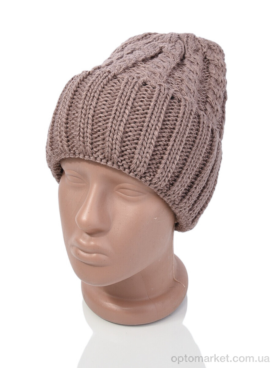 Купить Шапка жіночі SA1318-7 brown Red Hat коричневий, фото 1