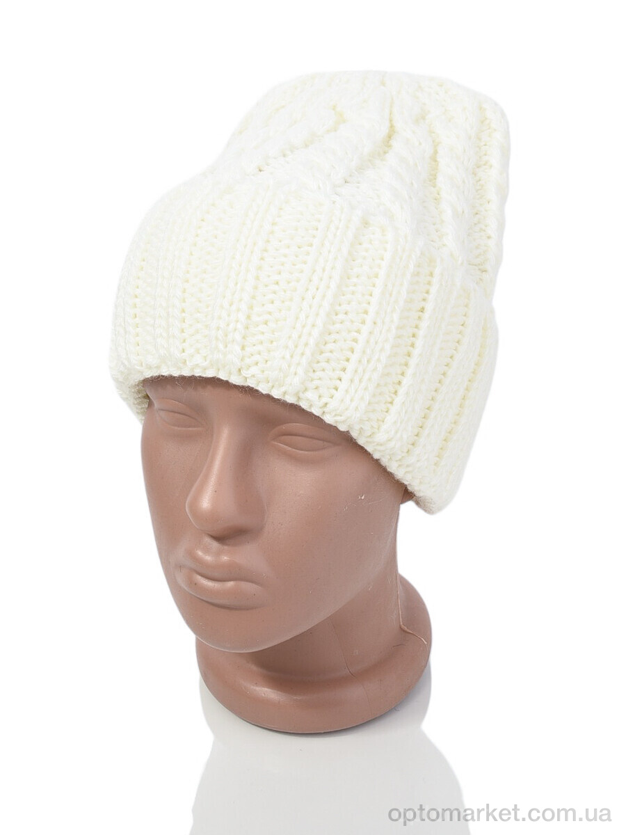 Купить Шапка жіночі SA1318-8 white Red Hat білий, фото 1