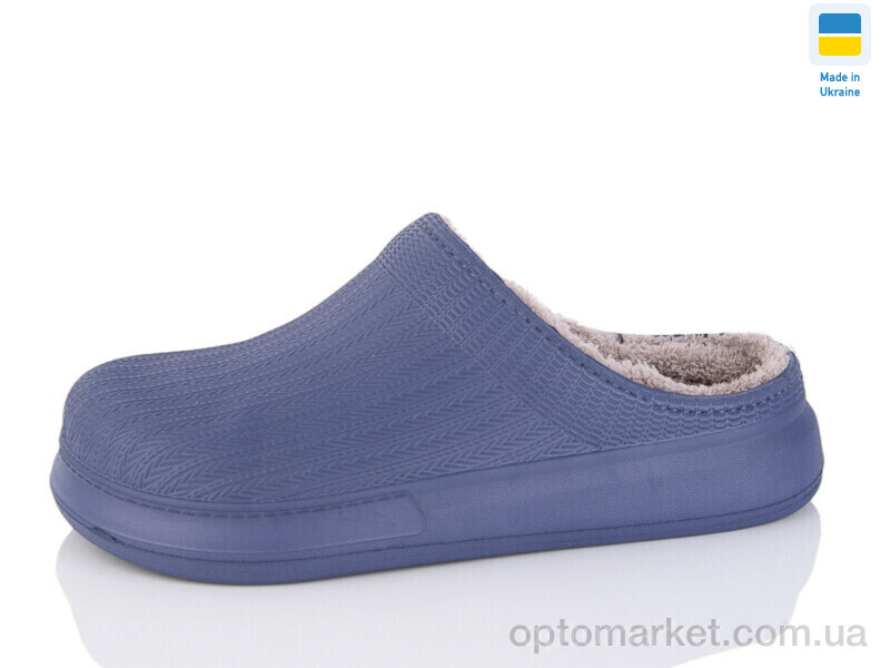 Купить Галоші жіночі Сабо 100 волошка Krok синій, фото 1