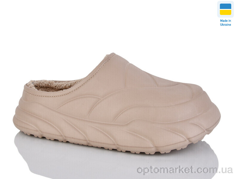 Купить Галоші жіночі Сабо 101 бежевий Verta бежевий, фото 1