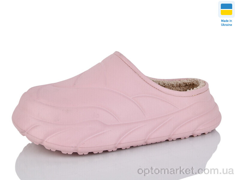 Купить Галоші жіночі Сабо 101 мокко Verta рожевий, фото 1