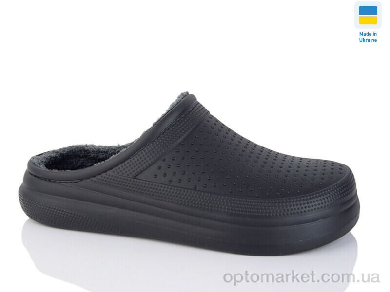 Купить Галоші чоловічі Сабо 115 чорний Krok чорний, фото 1