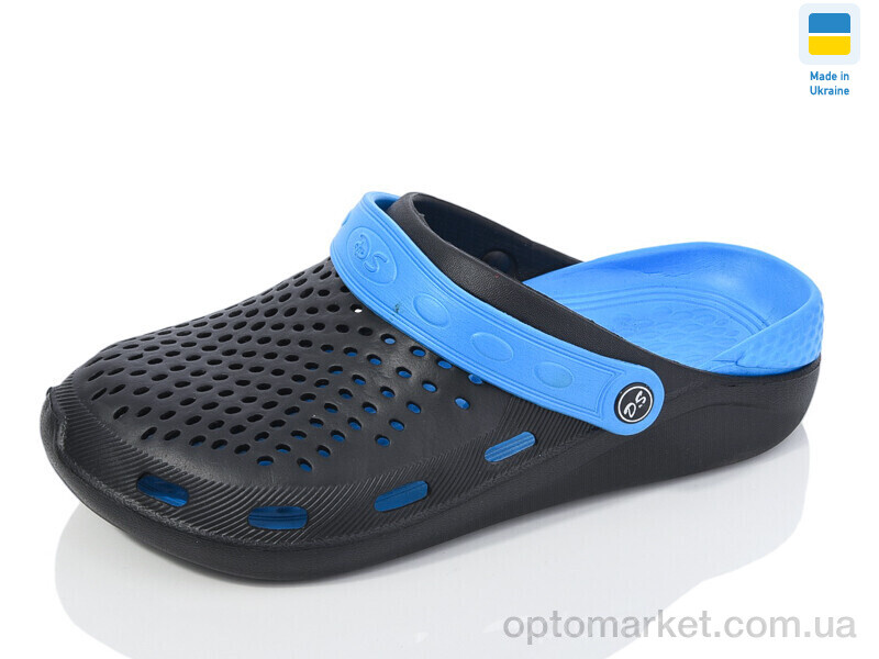 Купить Крокси жіночі Сабо підліток чорний DS чорний, фото 1