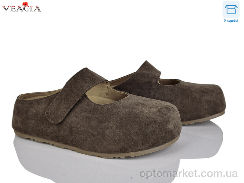 Купить Сабо жіночі Сабо T10-2 Veagia коричневий, фото 1