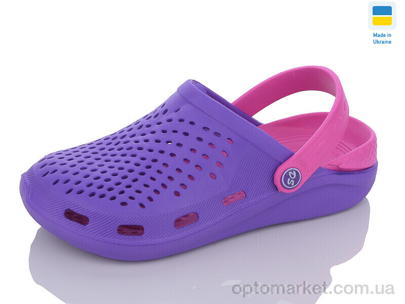 Купить Крокси жіночі Сабо жіночі N1 фіолетовий DS фіолетовий, фото 1