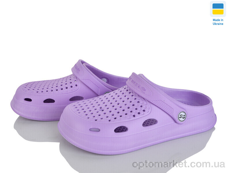 Купить Крокси жіночі Сабо08 бузок Dream Stan фіолетовий, фото 1