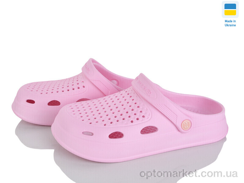 Купить Крокси жіночі Сабо08 пудра Dream Stan рожевий, фото 1