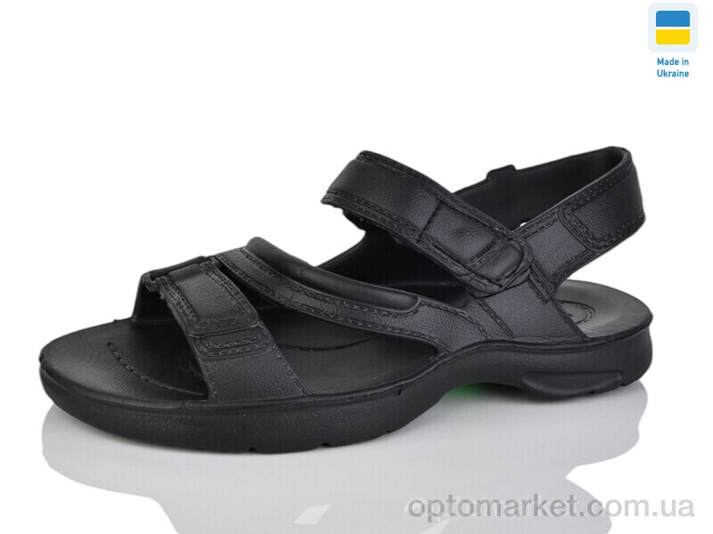Купить Сандалі чоловічі Сандаль чорний Verta чорний, фото 1