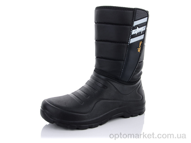 Купить Чоботи з піни чоловічі Сапог мужской СМ331 Olimp чорний, фото 1