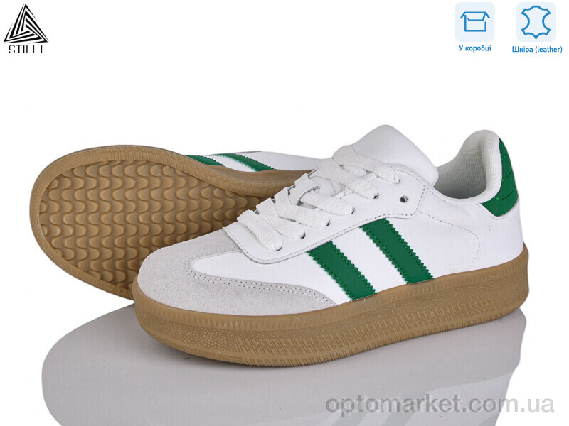 Купить Кросівки жіночі SD10-12 шкіра Stilli білий, фото 1