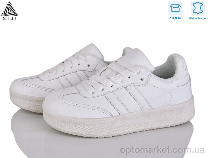 Купить Кросівки жіночі SD10-2 шкіра Stilli білий, фото 1