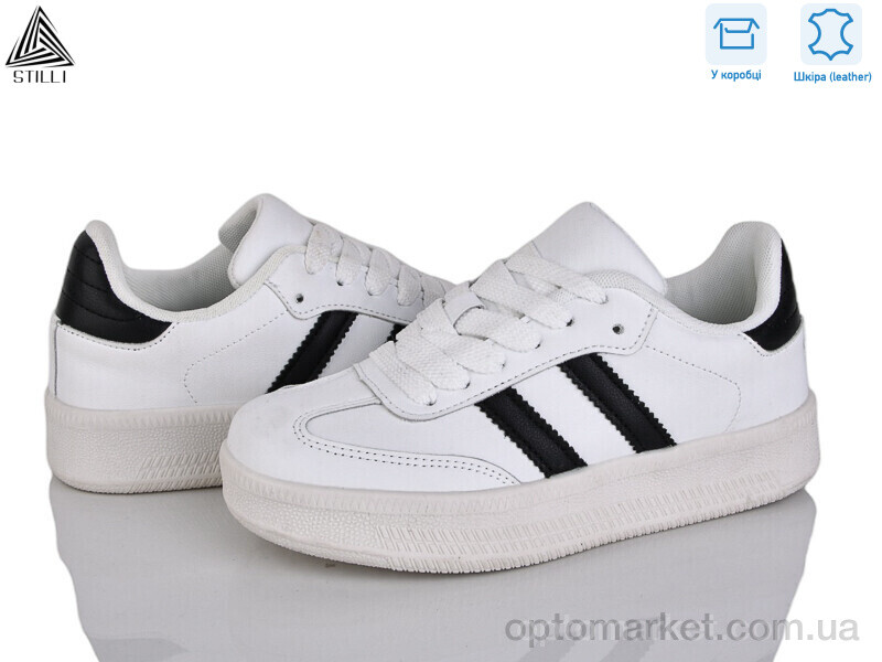 Купить Кросівки жіночі SD10-22 шкіра Stilli білий, фото 1
